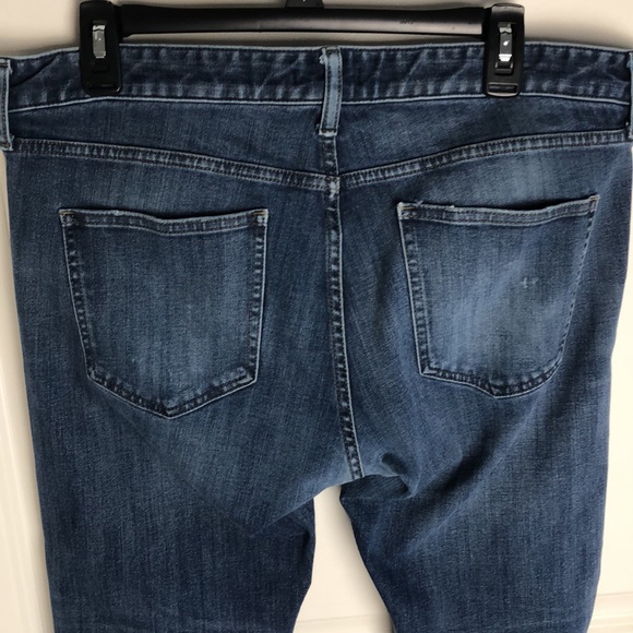 Uniqlo Distressed Skinny Tapered Low Rise Jeans - Picture 6 of 10